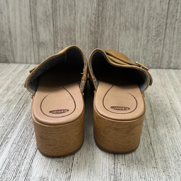 Dr. Scholls Dr. Scholl’s Shoes Studded Leather Heeled Clogs Size 8 - Picture 4 of 9